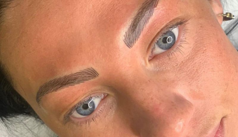 Semi Permanent Eyebrows Get Realistic Brows with a Little Strokes - Contour  by Sherise